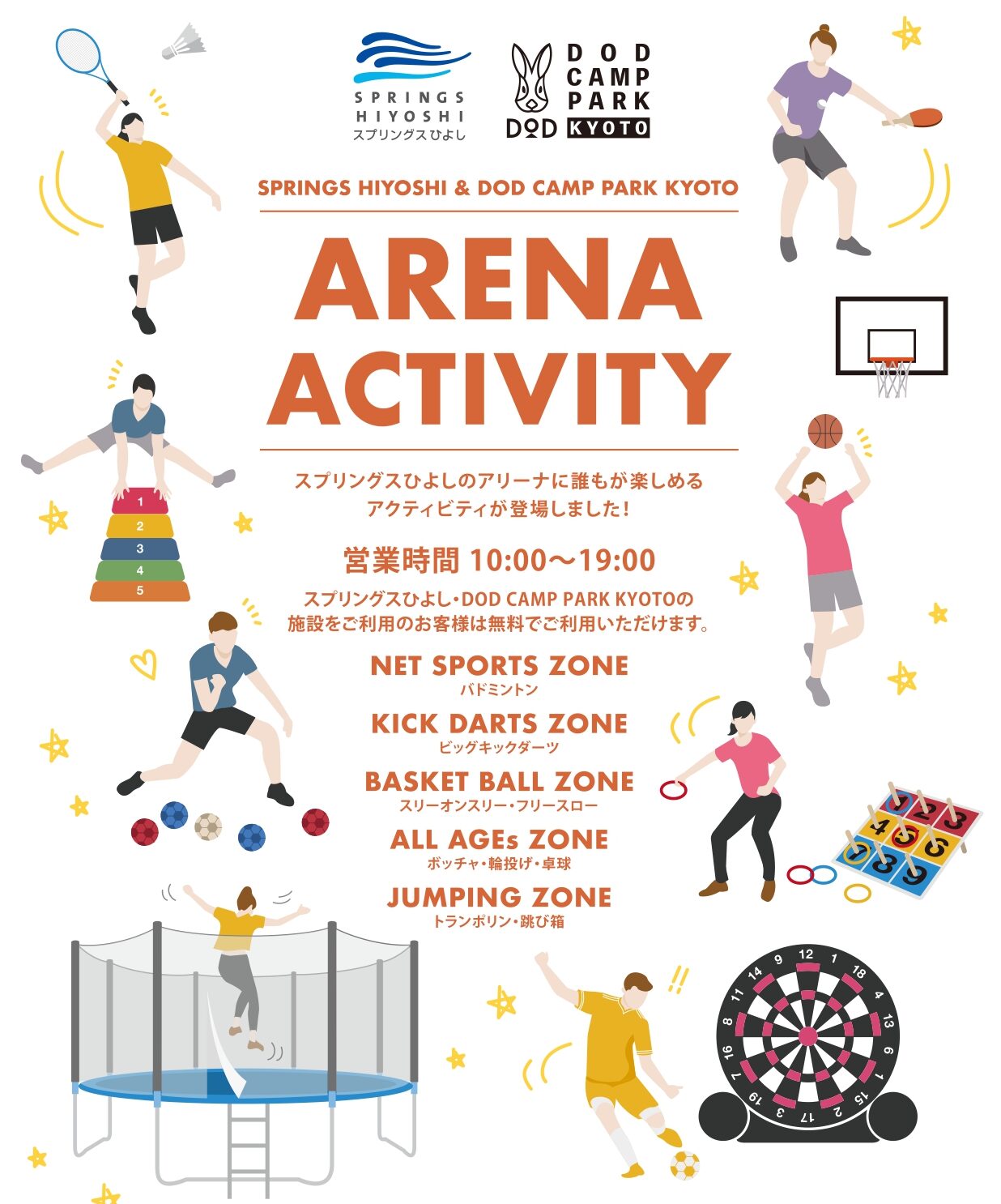 新アクティビティ「ARENA ACTIVITY」が誕生いたしました！