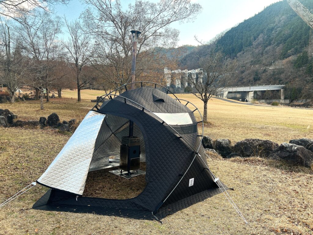 DODテントサウナ付きプラン」販売開始のお知らせ - DOD CAMP PARK KYOTO